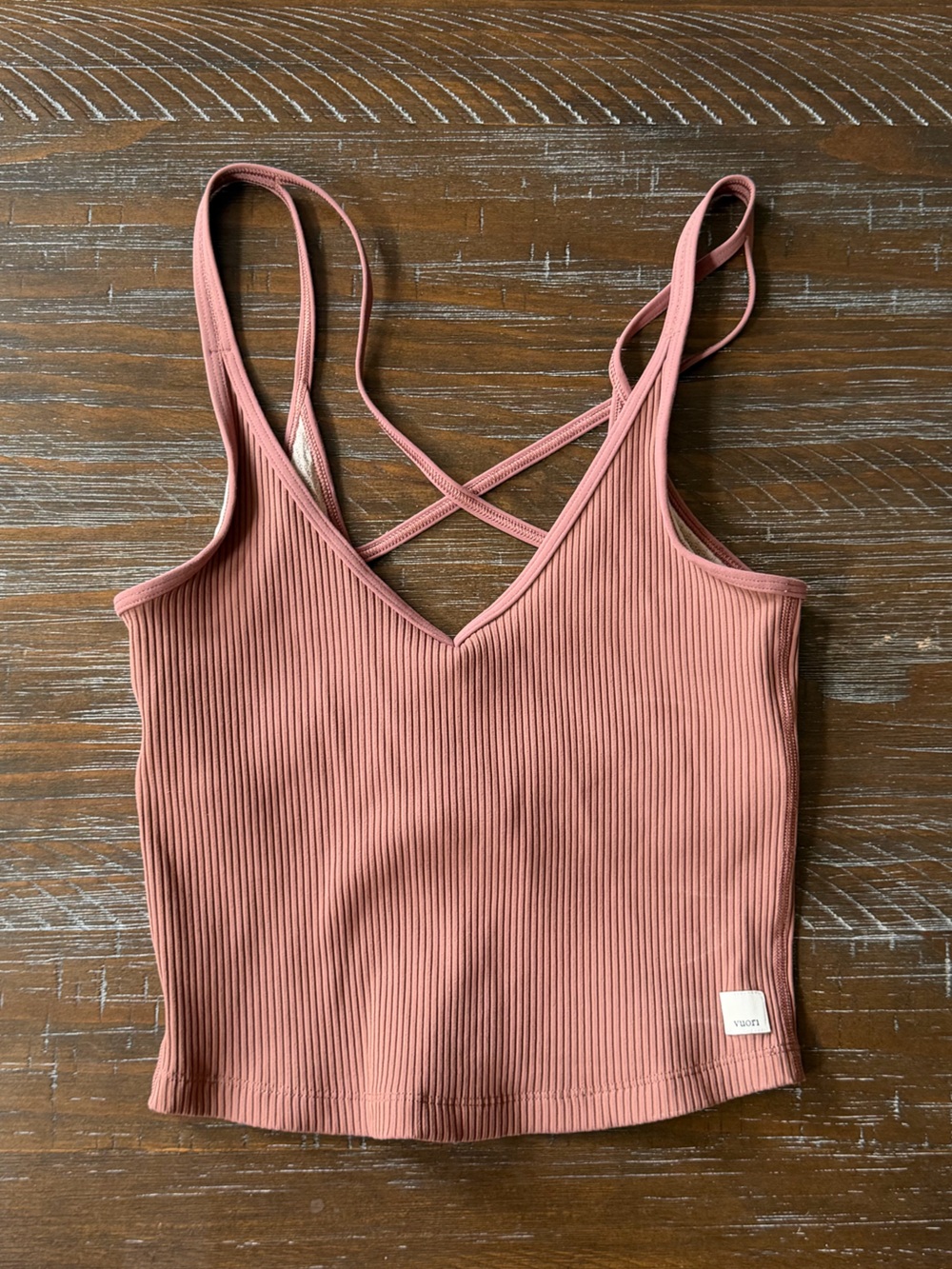 Vuori Rib Crop Tank - Picture 2 of 4